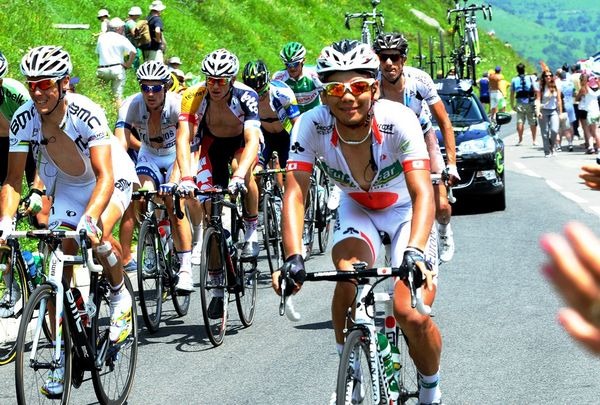 　新城幸也（28＝ヨーロッパカー）がピレネー山脈を走るツール・ド・フランス第9ステージで、区間109位、総合84位でレースを終えた。