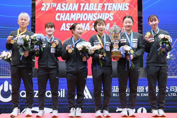 中国女子の対抗馬に日本を格付け「間違いなく世界2番目」　現地メディアが伊藤美誠、平野美宇ら不在の陣容を分析【世界卓球2026】