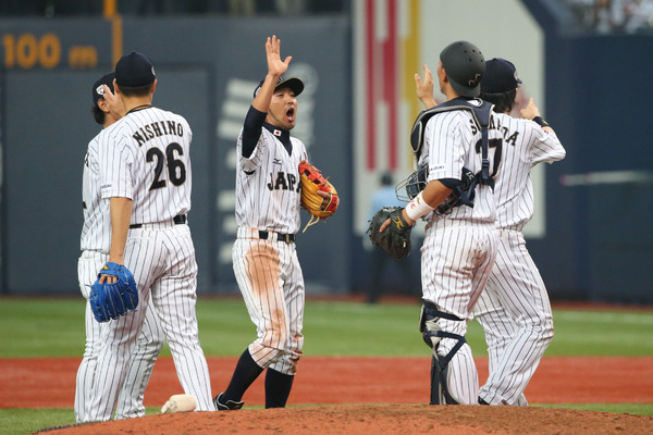 日米野球第1戦（2014年11月12日）（c）Getty Images
