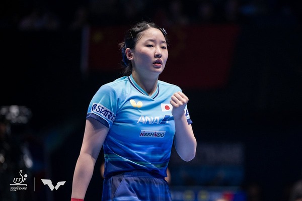 張本美和が4週連続で自己最高の3位をキープ　大藤沙月が11位、早田ひなが12位　19歳・青木咲智がトップ100入り｜卓球女子世界ランキング（2026年第23週）