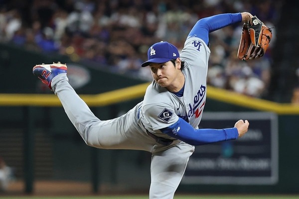 【MLB】「最速100.4マイル」今季6勝目の大谷翔平、全89球公式投球データ詳細　“4球種に絞って”相手打線を翻弄【6月4日Dバックス戦】