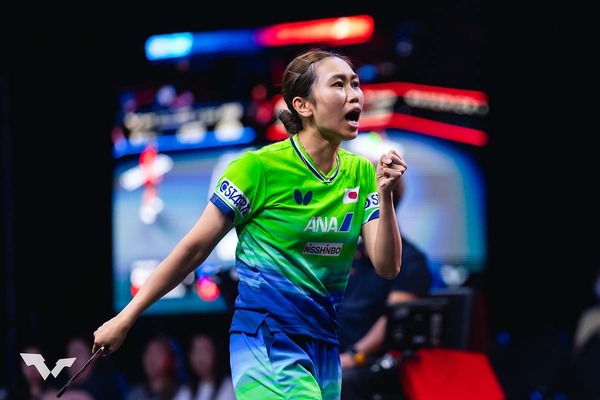 「まさか3－0で勝てるとは……」世界2位・王曼昱撃破の佐藤瞳が見せた分析力　快進撃の28歳カットマンは「挑戦していく」【USスマッシュ】
