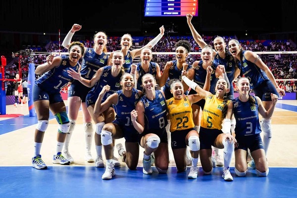 バレー女子日本代表を撃破のブラジルは「プレッシャーを跳ねのけて勝利」　公式メディアは勝負を分けたブロック力を称賛【VNL2026】