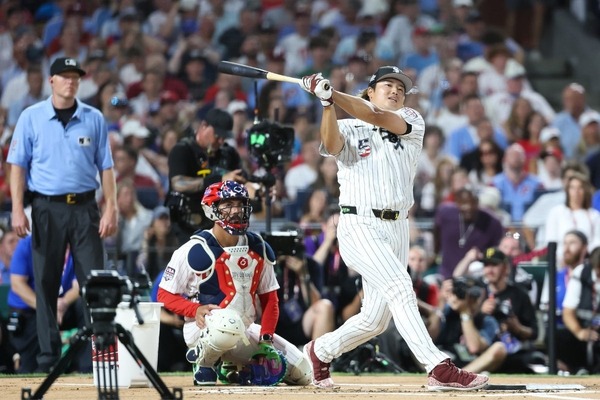 【MLB】「すげえ緊張しました」村上宗隆、ホームランダービーは9本塁打　8選手中5位で惜しくも準決勝進出ならず