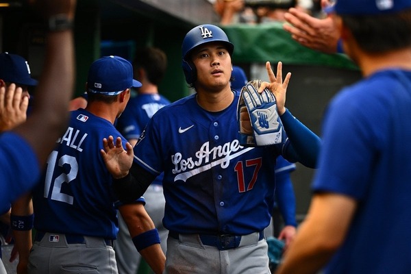 【MLB】左膝の水を抜いた大谷翔平、球宴明けヤンキース戦からDH出場へ　ロバーツ監督明言「ラインナップに入るだろう」