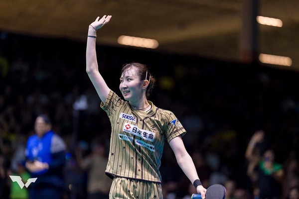 2冠達成の早田ひなが7位キープ、張本美和は3位を維持　赤江夏星が6ランクアップ、長﨑美柚も18位に浮上｜卓球女子世界ランキング（2026年第31週）