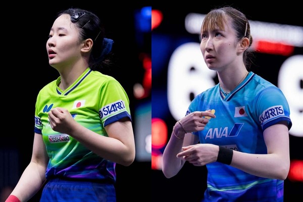 張本美和3位、早田ひな7位で上位勢は変動なし　小塩悠菜が大幅浮上でトップ100入り｜卓球女子世界ランキング（2026年第32週）