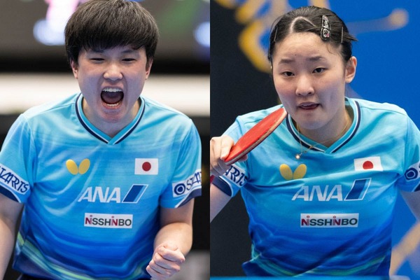 卓球日本の男女Wエースが優勝争いへ　張本智和は日本勢連破で8強入り、張本美和も貫禄の勝ち進みで2週連続V狙う【WTTヨーロッパスマッシュ】