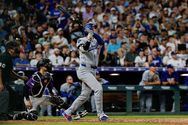 【MLB】大谷翔平、打者天国で4安打の猛打爆発　“2打席連発29号2ラン”は今季自身最長「452フィート弾」