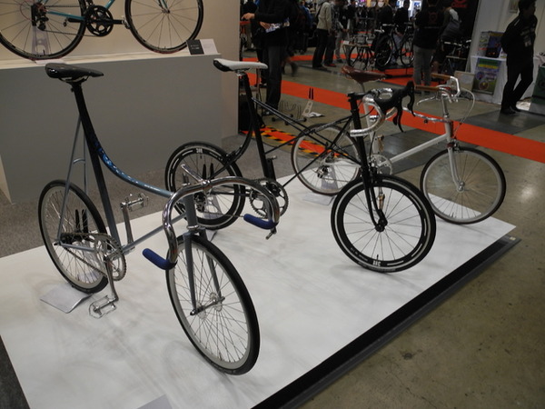 東京サイクルデザイン専門学校が展示した自転車