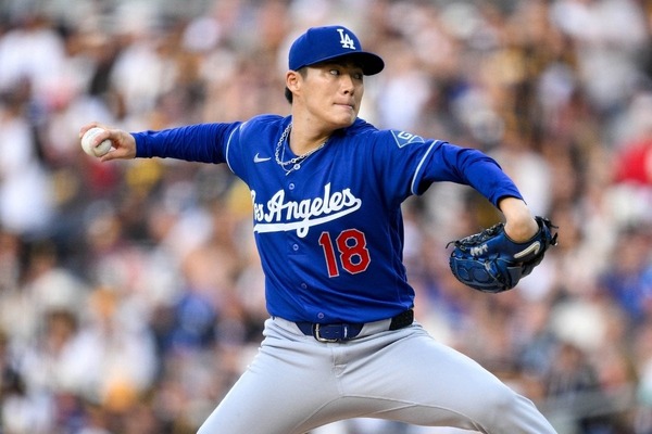 【MLB】山本由伸、7回1安打無失点7奪三振で14勝目　“最速158キロ”米記者称賛の圧巻パフォーマンス「エースに相応しい投球だった」