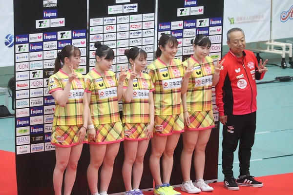 日本生命が王者・KA神奈川に見せた“4－0勝利”　2点取りの笹尾明日香が見据えるさらなる進化「またMVPを獲れるように」【Tリーグ】