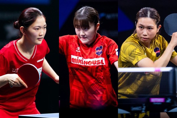卓球日本女子3選手が4強入りで優勝争いへ　大藤沙月と木原美悠が準決勝で激突、カットマン・佐藤瞳は世界5位の王芸迪に挑む【WTTスターコンテンダーアスタナ】