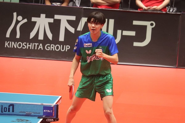 川上流星、17歳の次世代エースが単全勝を維持「本当に良かった」　見据えるさらなる高みと課題克服「もっと簡単に勝てるように」【Tリーグ】