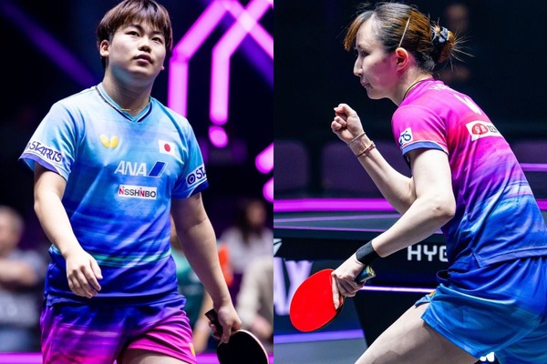 卓球日本のサウスポーが初戦突破　世界1位・松島輝空はドイツの難敵に粘り勝ち　早田ひなは香港エースをストレート撃破【WTTチャンピオンズモンペリエ2026】