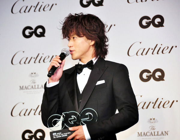 小栗旬（俳優）／「GQ MEN OF THE YEAR 2014」授賞式