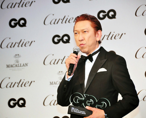 布袋寅泰（ギタリスト）／「GQ MEN OF THE YEAR 2014」授賞式