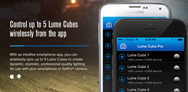 暗闇でもGoPro撮影を楽しめる「Lume Cube」登場　米サンディエゴ