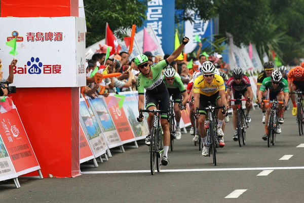 　南シナ海に浮かぶ中国のハイナン島で開催されているツアー・オブ・ハイナンは10月22日、距離148.8kmで第3ステージが行われ、ベルキンのテオ・ボス（オランダ）が前日に続き優勝した。