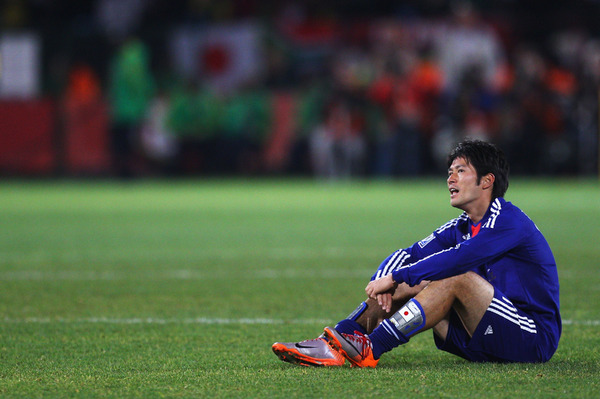 日本代表時代の玉田圭司 参考画像（2010年6月29日）（c）Getty Images