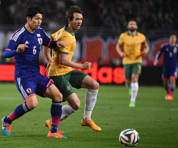 日本vsオーストラリア（2014年11月18日）（c）Getty Images