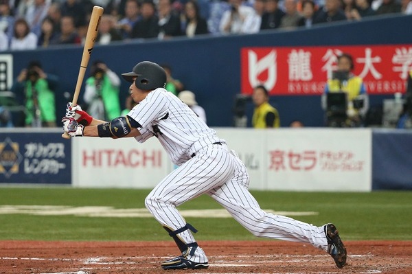 山田哲人 参考画像  (2014年11月12日） (c) Getty Images