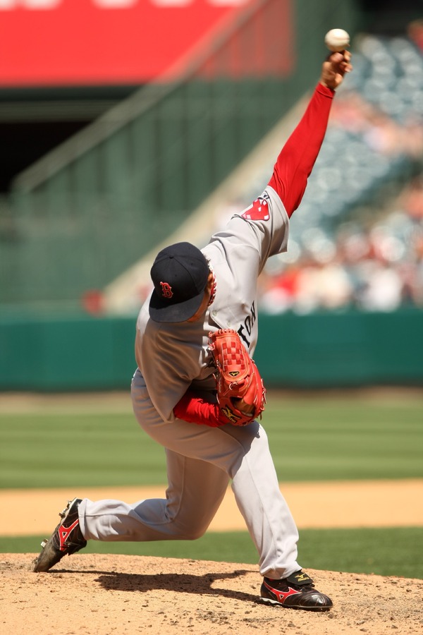 岡島秀樹 参考画像（2009年5月14日）（c）Getty Images