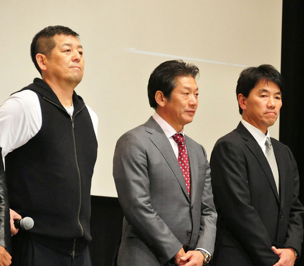 プロ野球界のOBたち／『アゲイン 28年目の甲子園』特別試写会