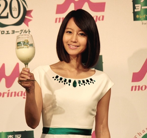 イベントに登場した、堀北真希