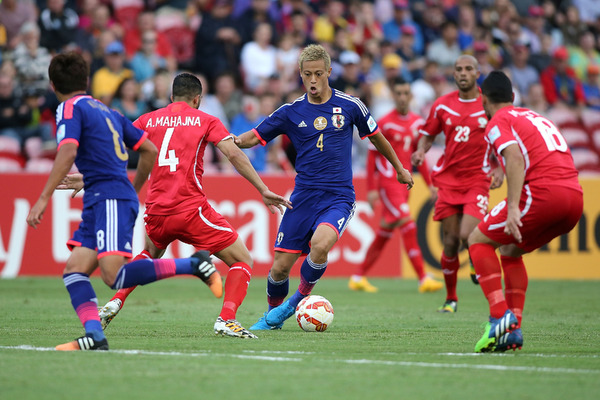 アジアカップ15、日本はパレスチナに大勝で白星発進（2015年1月12日）（c）Getty Images