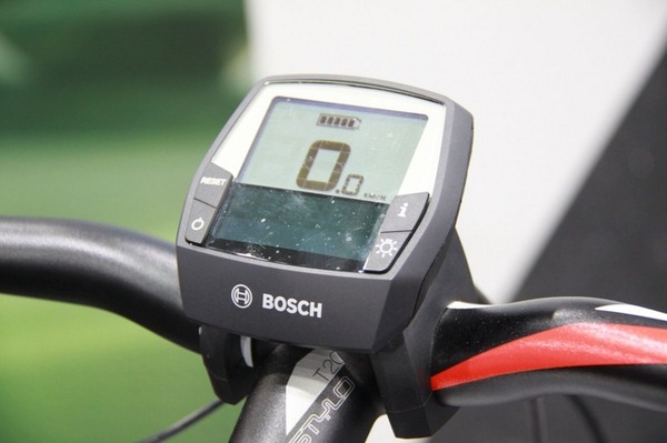 ボッシュの電動自転車（オートモーティブワールド15）