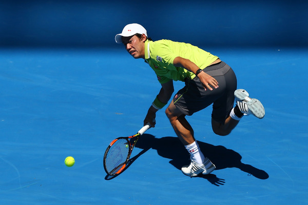 錦織圭（2015年1月22日）（c）Getty Images