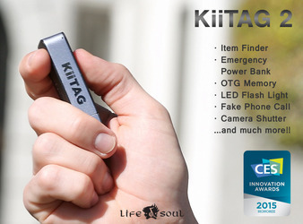 スマホの充電や追加メモリとして使用できるデジタルスイスナイフ「KiiTAG2」
