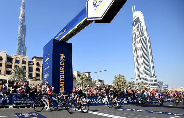 2015年ドバイ・ツアー第4ステージ、マーク・カベンディッシュ（エティックス・クイックステップ）が優勝