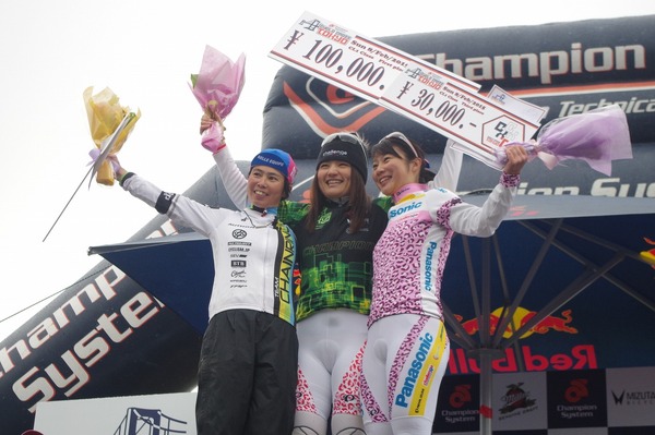 シクロクロス東京2015・CL1、豊岡英子(パナソニックレディース)が優勝