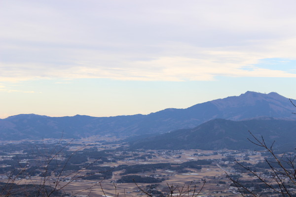 筑波山の眺めも最高。