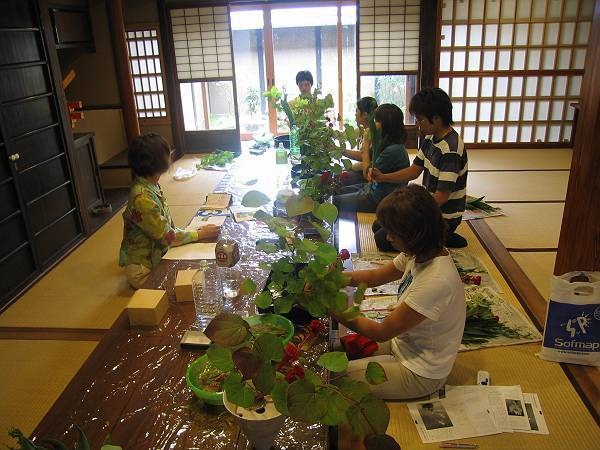 草月流いけばな体験