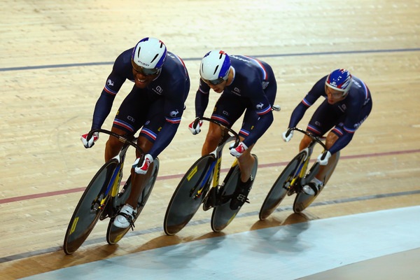 2015年UCIトラック世界選手権、男子チームスプリントはフランスが優勝