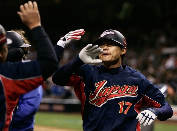 福留孝介 参考画像 (2006年3月18日) (c) Getty Images