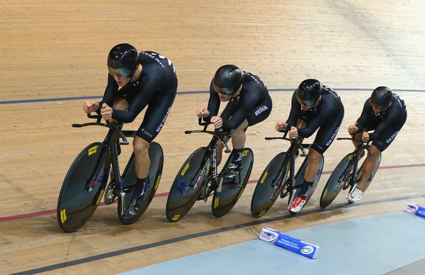 2015年UCIトラック世界選手権、男子団体追い抜きはニュージーランドが優勝