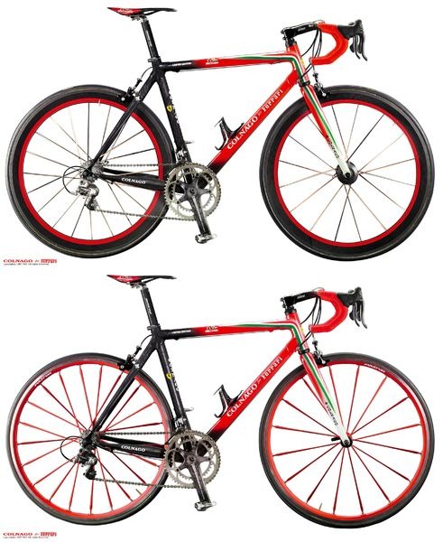 　コルナゴは、今年で創業60周年を迎えるフェラーリ社とのコラボレーションバイクとして「COLNAGO for FERRARI 60th Anniversay」モデルを発売した。