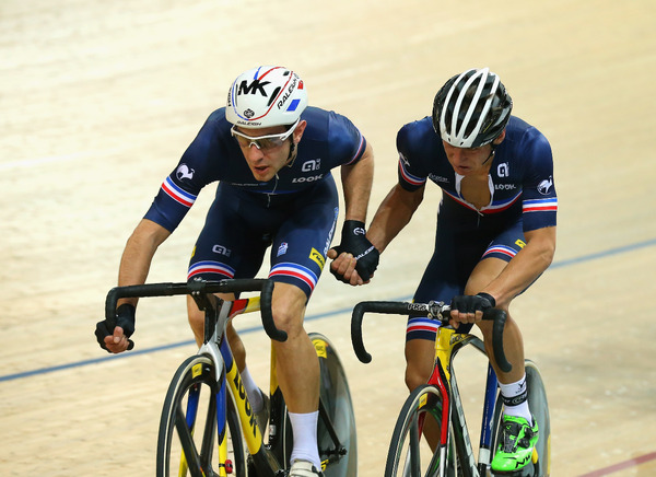 2015年UCIトラック世界選手権、男子マディソンはフランス（ブライアン・コカール／モルガン・クネイスキー）が優勝