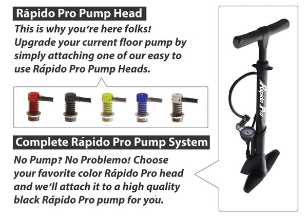 米サンディエゴ発…仏式バルブにもワンタッチで空気を注入「The Rapido Pro Pump」登場
