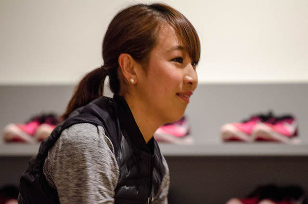 陸上・藤森安奈「NIKE WOMEN’S STUDIO」オープニングイベント（2015年3月3日）