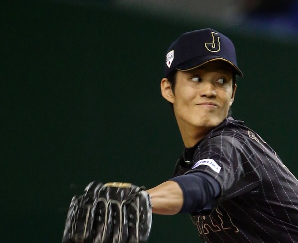 藤浪晋太郎 参考画像（2014年11月16日）（c）Getty Images