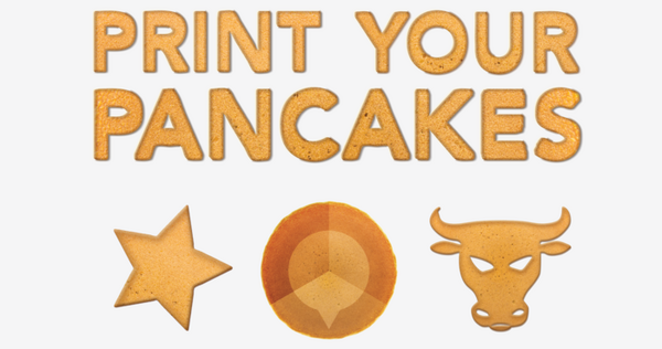 簡単に好きな図形のパンケーキが焼ける「PancakeBot」…米ニューヨーク発