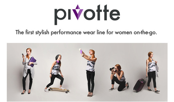 仕事もスポーツもアクティブにこなす女性向けライン「Pivotte」…米ニューヨーク発