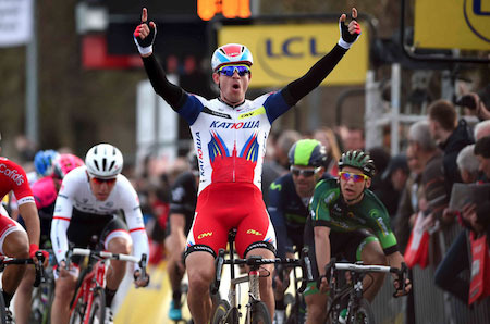 2015年パリ～ニース第1ステージ、アレクサンドル・クリストフ（カチューシャ）が優勝