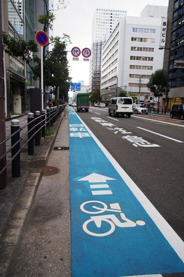 大阪・本町通り自転車レーンが今年度中に松屋町筋まで延長