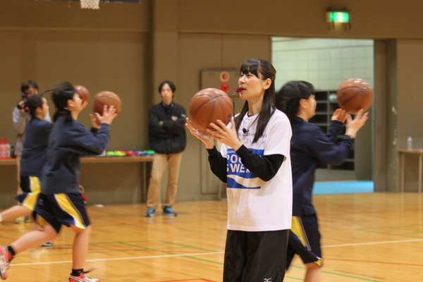 女子バスケットボール・原田裕花氏
